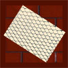 27" x 96" Diamond mesh metal lath in flat, self furring, or paper-backed.