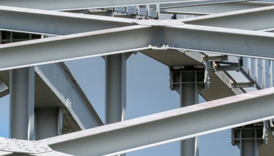 Galvanized rebar and steel for bridges