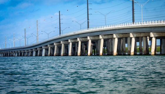 Hot Dip Galvanized Materials Support the Boca Chica Bridge on US 1 to Key West