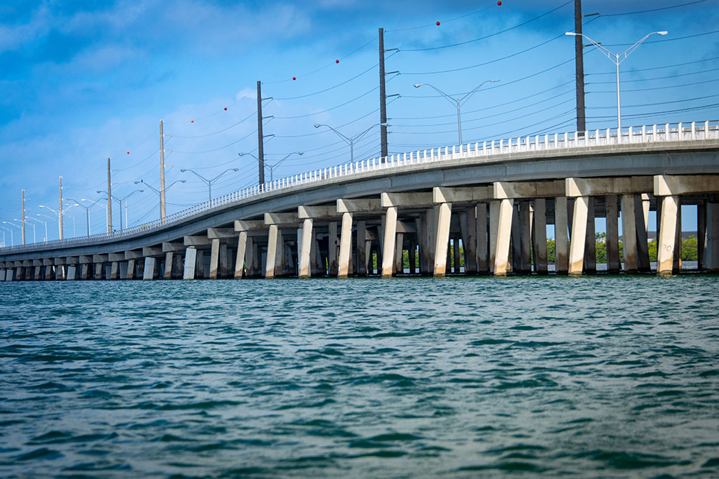 Hot Dip Galvanized Materials Support the Boca Chica Bridge on US 1 to Key West