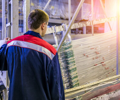 A Galvanizer Overseeing the Pickling Process Inside a Factory Choosing a Galvanizing Company
