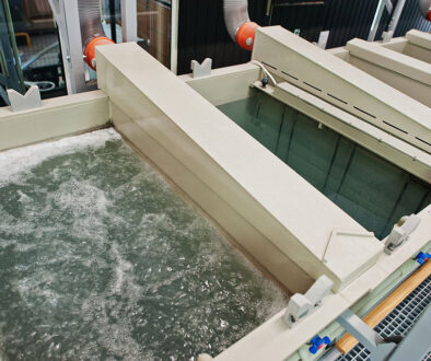 Closeup of an Industrial Bath With Bubbling Acid Inside of It Pickling in Galvanizing