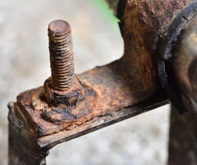 Closeup Of A Corroded Steel Bolt Types Of Steel Corrosion